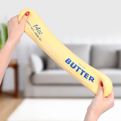 Large Squishy Butter - Viral Stress Ball Toy for Kids & Adults, 10+ Inch Jumbo Stick, Perfect Gag Gift for Ages 3+, Sensory Fidget Toy